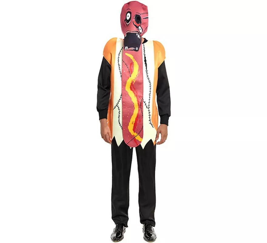 Translation missing: pt-PT.Disfraz de Perrito Caliente Zombie para hombre