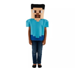 Fato de personagem de videogame pixelado para crianças