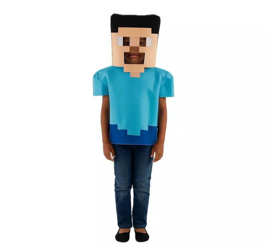 Translation missing: pt-PT.Disfraz de Personaje Pixelado de Videojuego para niños