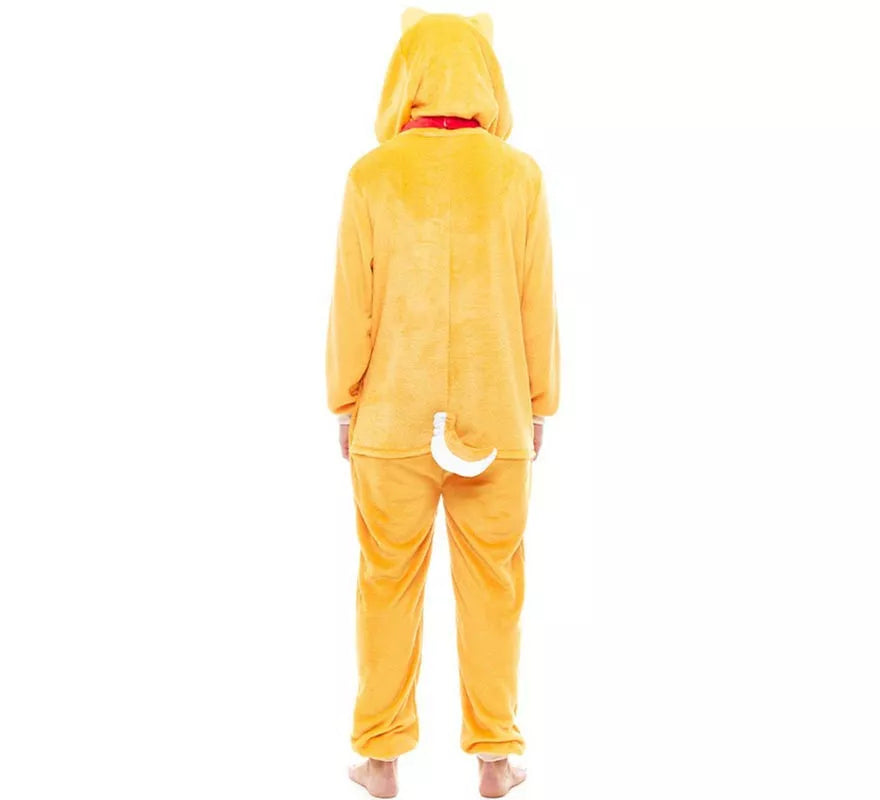 Translation missing: pt-PT.Disfraz de Pijama Aitor Akita naranja para adultos