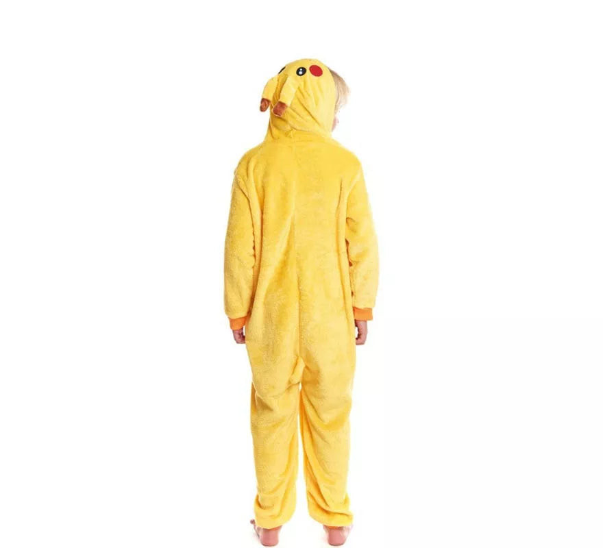 Translation missing: pt-PT.Disfraz de Pijama Chinchilla eléctrica con capucha para niño