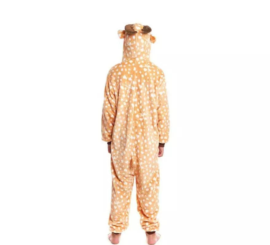 Translation missing: pt-PT.Disfraz de Pijama Ciervo lunares con capucha para niño