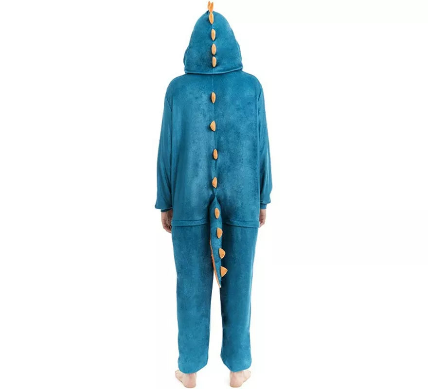 Translation missing: pt-PT.Disfraz de Pijama Dinosaurio Estegosaurio para adulto