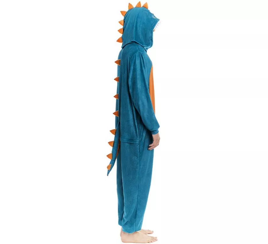 Translation missing: pt-PT.Disfraz de Pijama Dinosaurio Estegosaurio para adulto