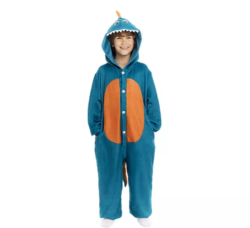 Translation missing: pt-PT.Disfraz de Pijama Dinosaurio Estegosaurio para niños