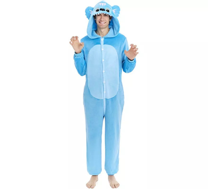 Translation missing: pt-PT.Disfraz de Pijama Koala Galáctico para adulto