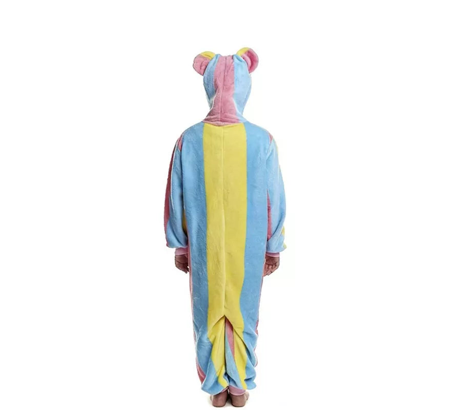 Translation missing: pt-PT.Disfraz de Pijama Llama multicolor con capucha para niño