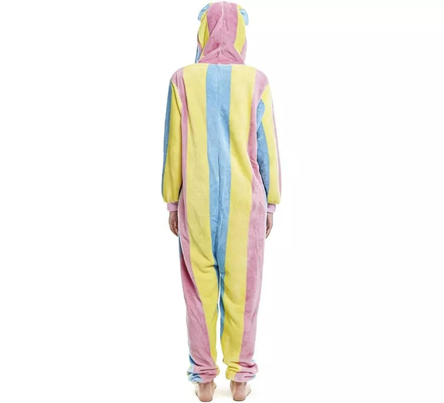 Translation missing: pt-PT.Disfraz de Pijama Llama multicolor para adultos