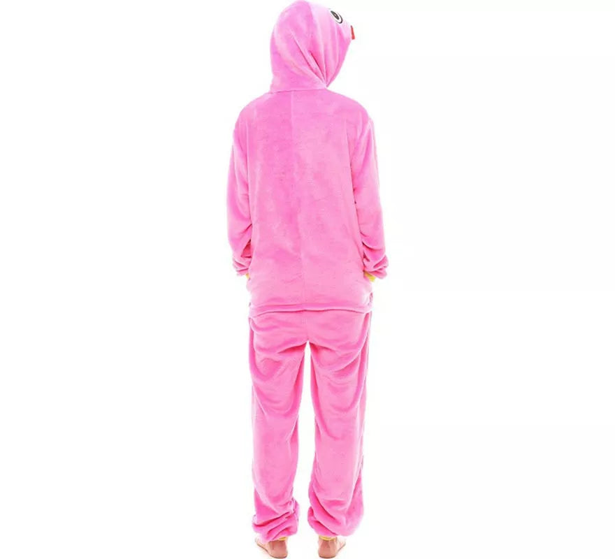 Translation missing: pt-PT.Disfraz de Pijama Monstruo rosa para adultos