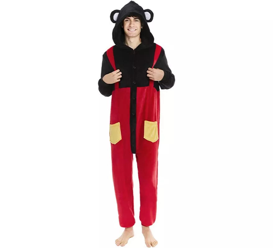 Translation missing: pt-PT.Disfraz de Pijama Ratón Peto para hombre