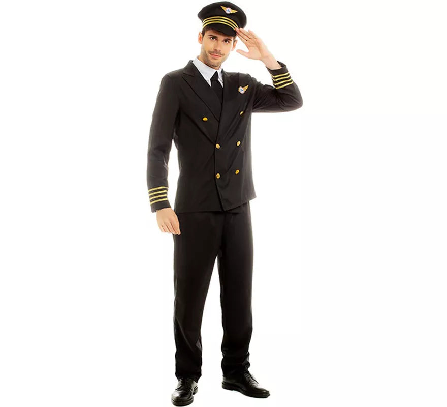 Translation missing: pt-PT.Disfraz de Piloto Capitán de Vuelo para hombre