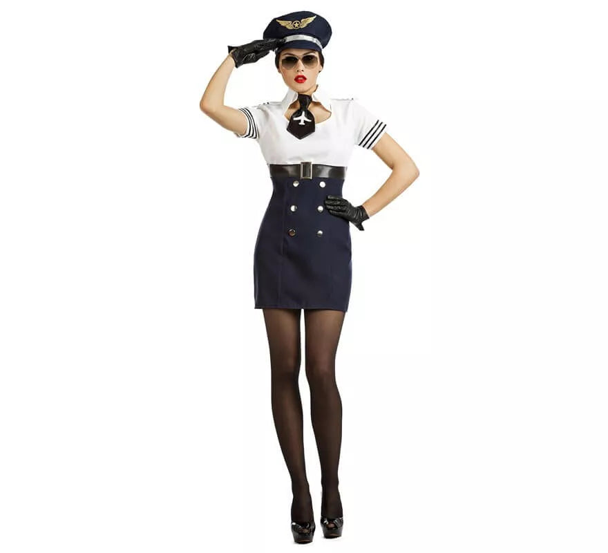 Translation missing: pt-PT.Disfraz de Piloto de Aviación para mujer