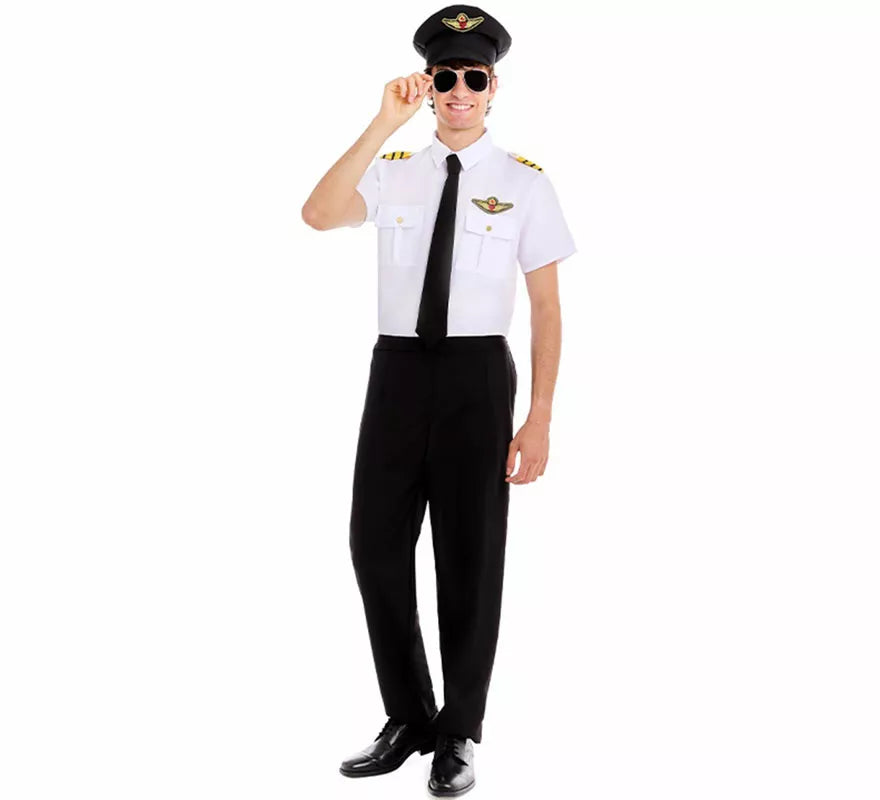 Translation missing: pt-PT.Disfraz de Piloto de Avión para hombre
