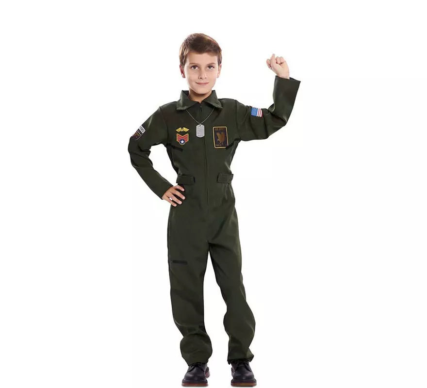 Translation missing: pt-PT.Disfraz de Piloto de Avión para niño
