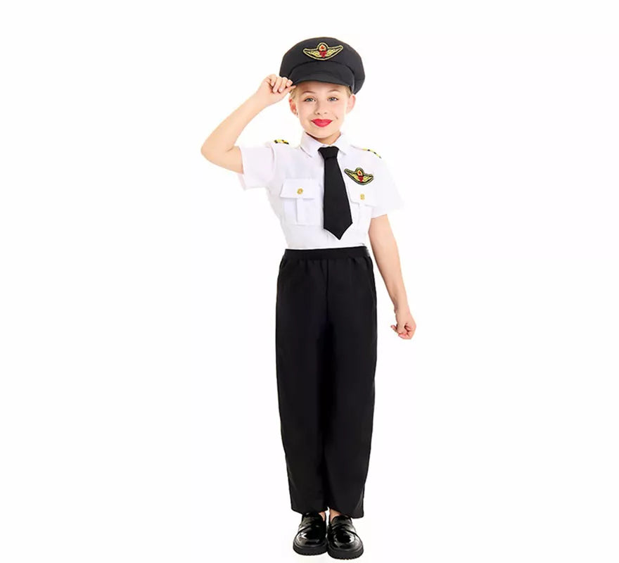 Disfraz de Piloto de Avión para niños