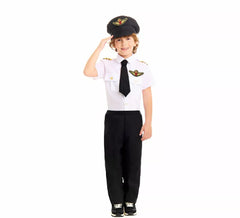 Fato de piloto de avião para criança