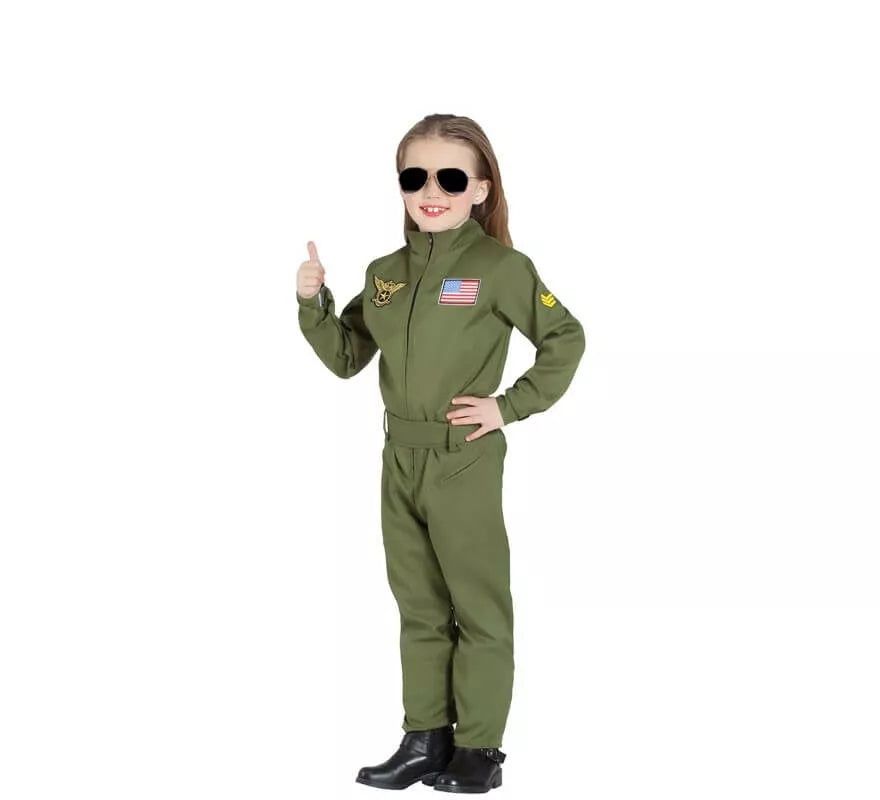 Translation missing: pt-PT.Disfraz de Piloto de Combate para niños