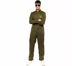 Fato de piloto de caça masculino