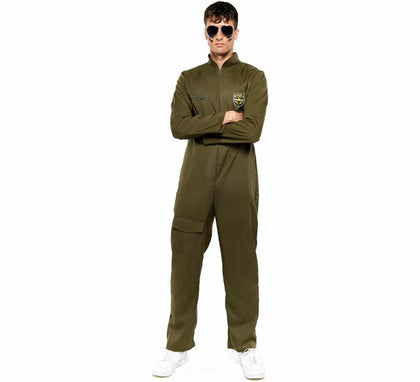 Disfraz de Piloto de Jet de Combate para hombre