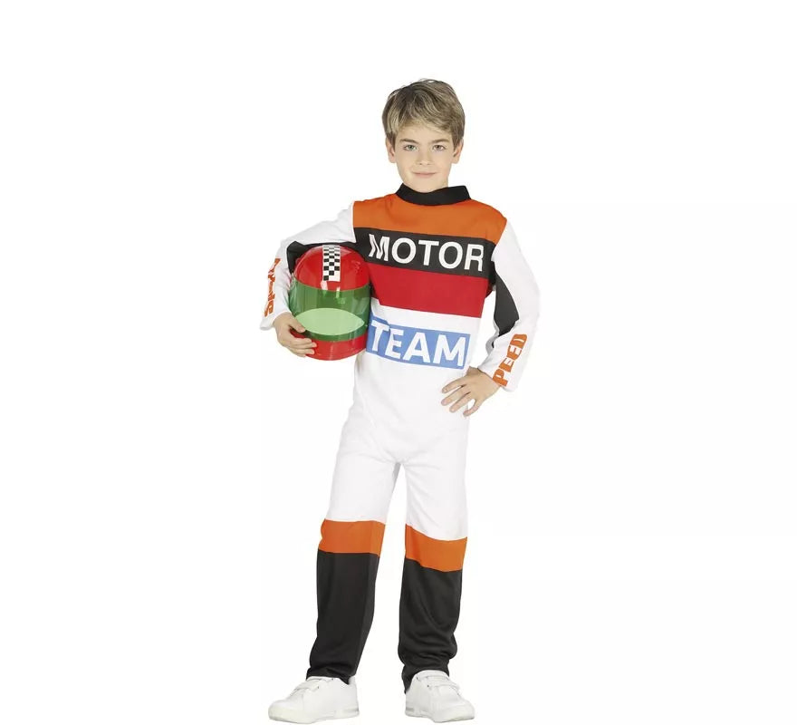 Translation missing: pt-PT.Disfraz de Piloto de Motociclismo para niño