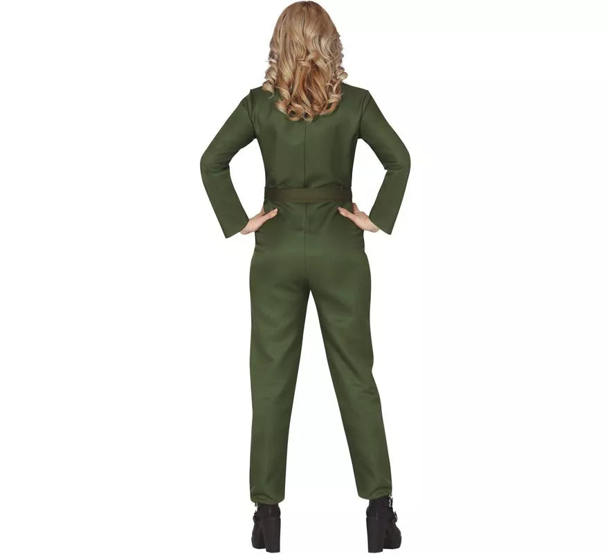 Disfraz de Piloto Militar para mujer