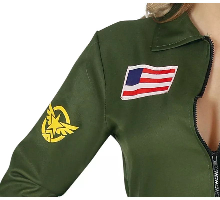 Translation missing: pt-PT.Disfraz de Piloto Militar para mujer