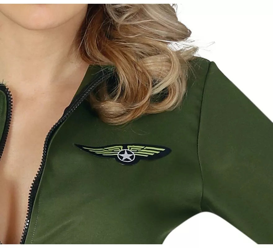 Translation missing: pt-PT.Disfraz de Piloto Militar para mujer