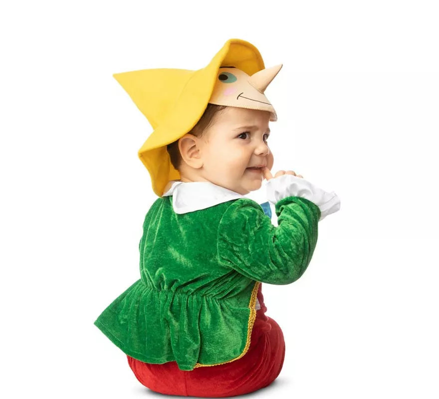 Translation missing: pt-PT.Disfraz de Pinocho con gorro y careta para bebé y niño
