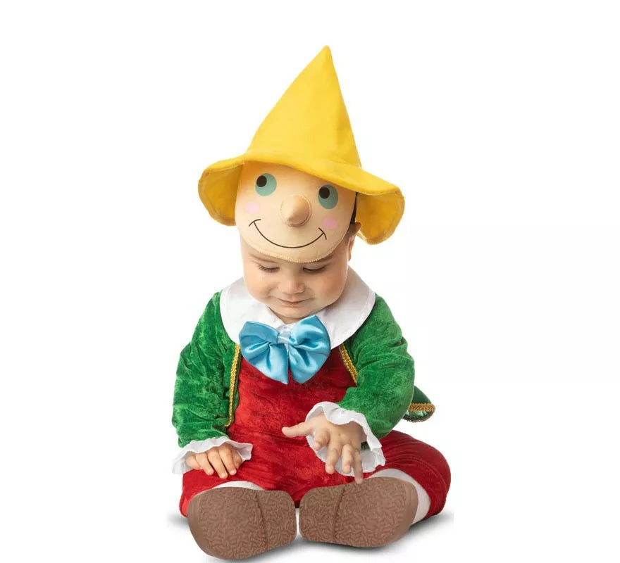 Translation missing: pt-PT.Disfraz de Pinocho con gorro y careta para bebé y niño