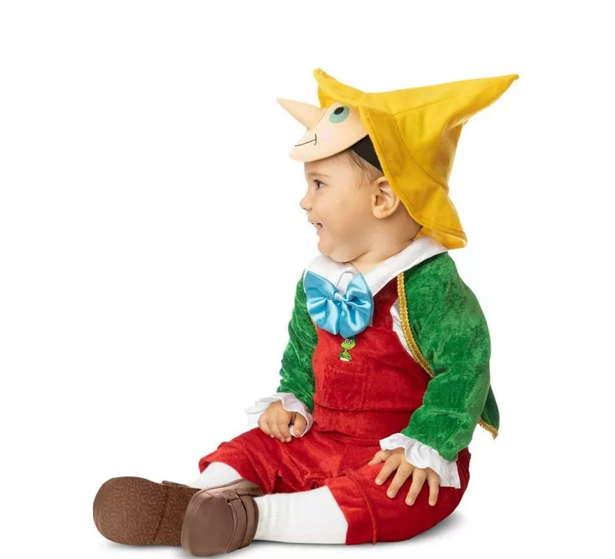 Translation missing: pt-PT.Disfraz de Pinocho con gorro y careta para bebé y niño