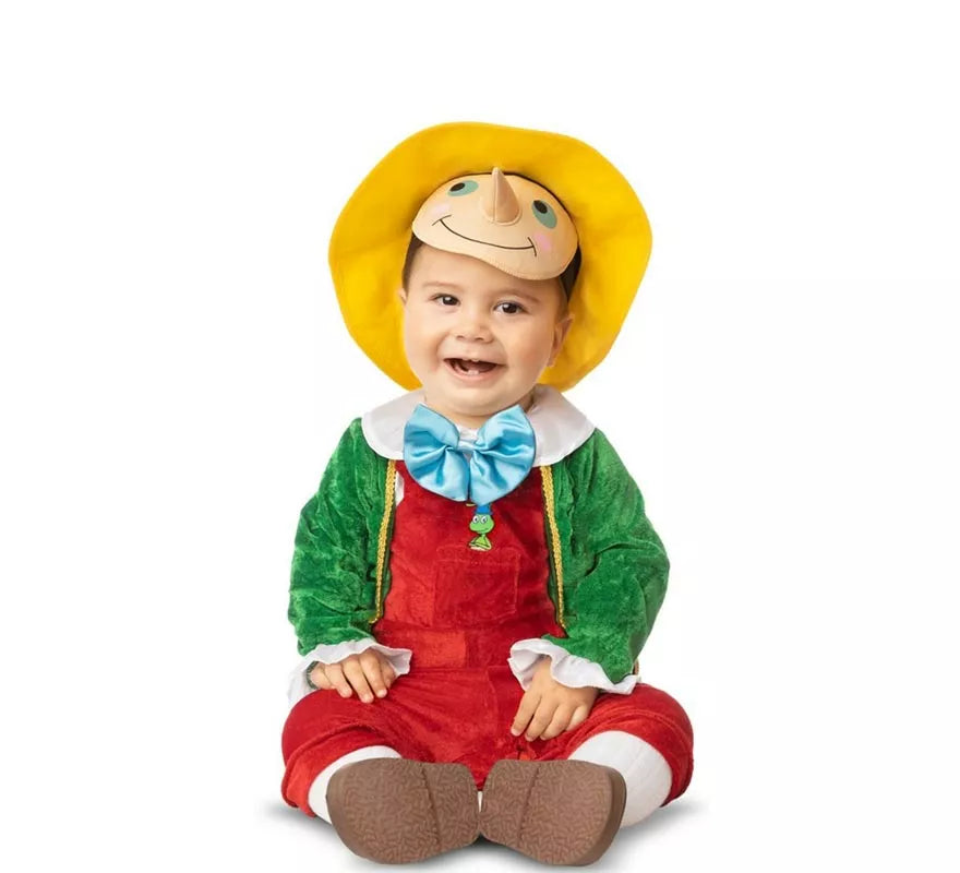 Translation missing: pt-PT.Disfraz de Pinocho con gorro y careta para bebé y niño