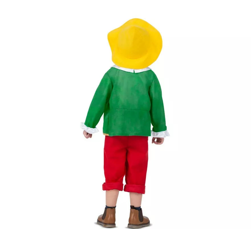Translation missing: pt-PT.Disfraz de Pinocho con gorro y careta para niño