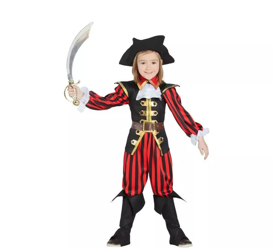 Translation missing: pt-PT.Disfraz de Pirata a rayas para niño