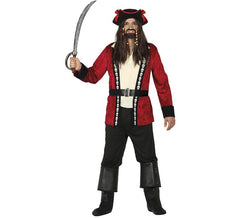 Fato de pirata para homem