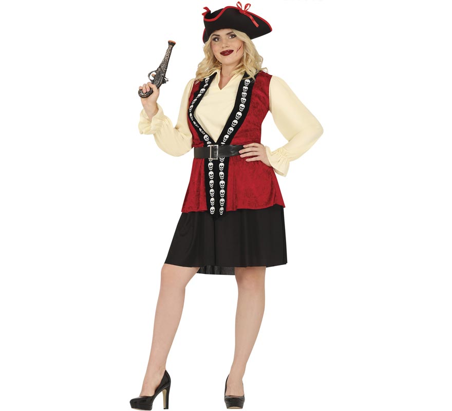 Translation missing: pt-PT.Disfraz de Pirata al abordaje para mujer