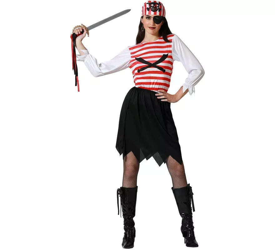 Translation missing: pt-PT.Disfraz de Pirata Bucanera para mujer