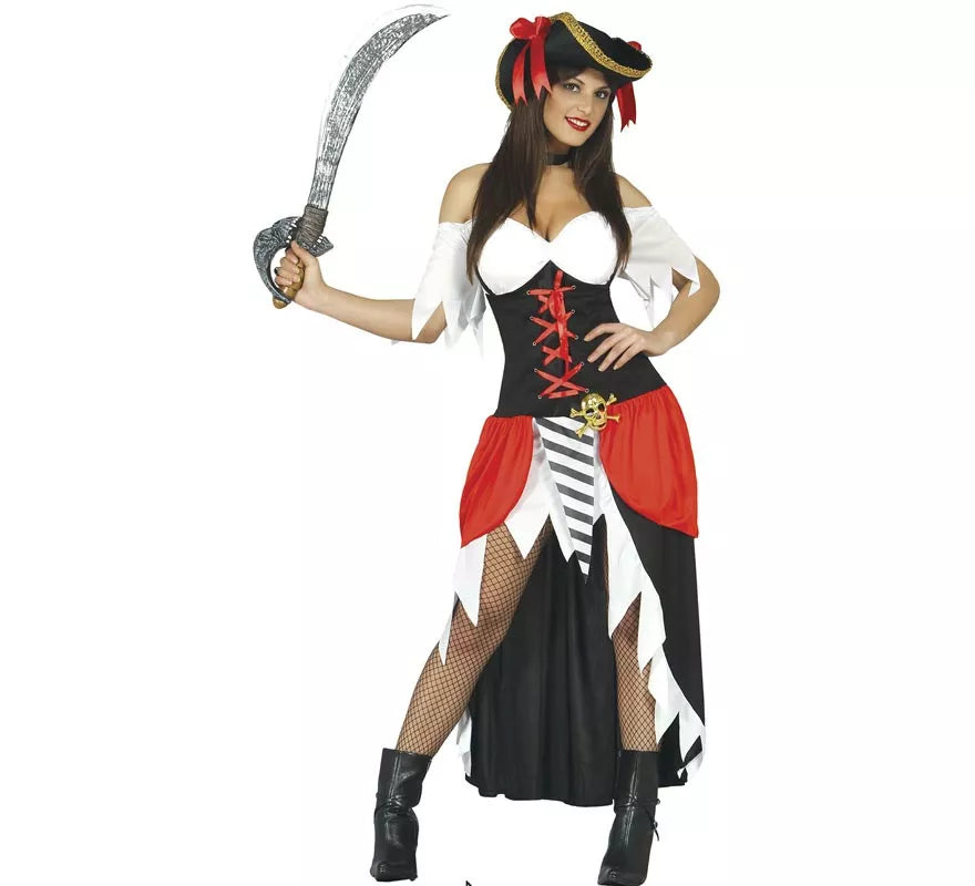 Translation missing: pt-PT.Disfraz de Pirata Bucanera para Mujer