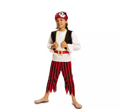 Fato de caveira pirata para menino