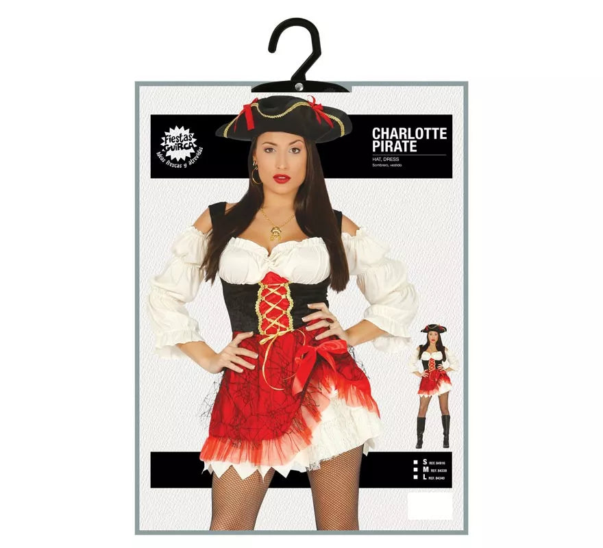 Translation missing: pt-PT.Disfraz de Pirata Charlotte para mujer