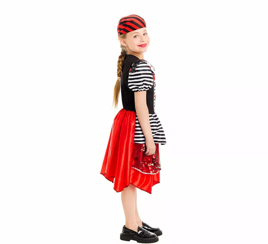 Translation missing: pt-PT.Disfraz de Pirata Chic para niña