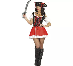 Fato de pirata Corsair para mulher