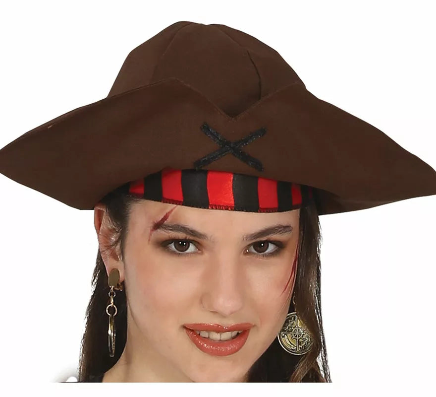 Translation missing: pt-PT.Disfraz de Pirata Corsaria Siete Mares para adolescente