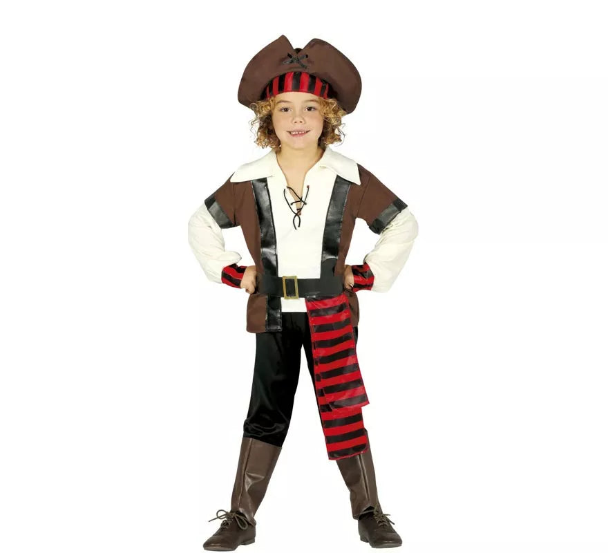 Translation missing: pt-PT.Disfraz de Pirata de los Siete Mares para niño