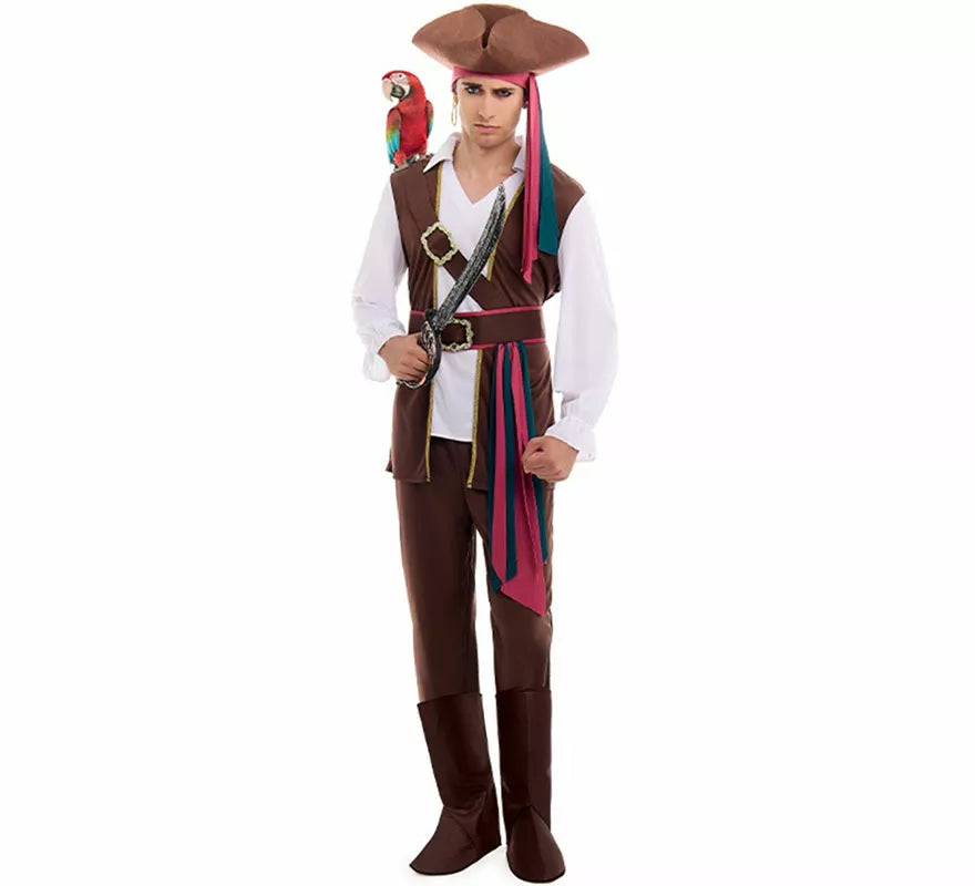 Translation missing: pt-PT.Disfraz de Pirata Fantástico para hombre