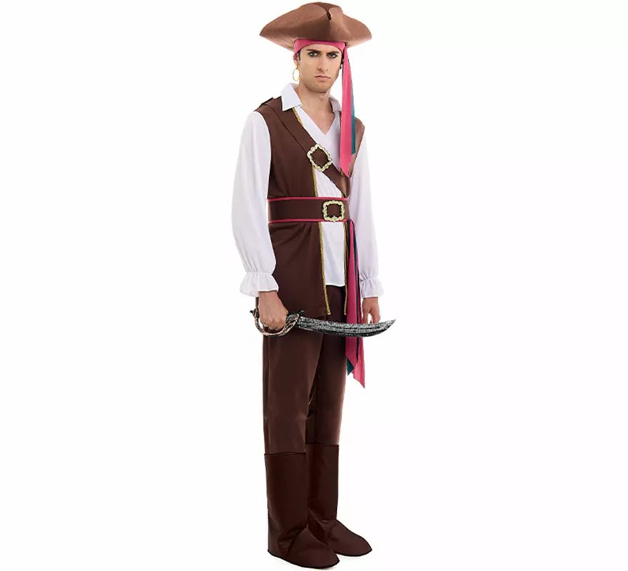 Translation missing: pt-PT.Disfraz de Pirata Fantástico para hombre