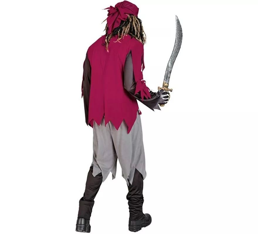 Translation missing: pt-PT.Disfraz de Pirata Grumete Esqueleto para hombre