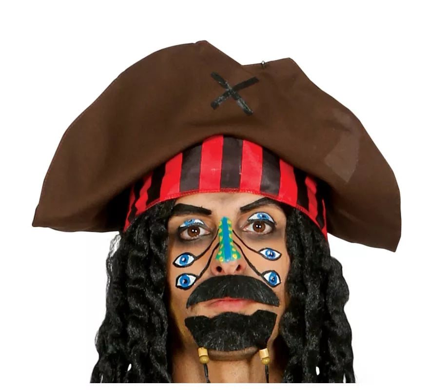 Translation missing: pt-PT.Disfraz de Pirata Guapo Caribe para hombre