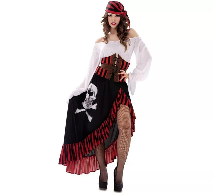 Disfraz de Pirata Jolly para Mujer