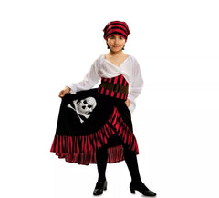 Fato de pirata alegre para menina