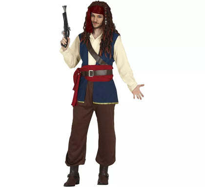 Disfraz de Pirata Navegante Rebelde para hombre